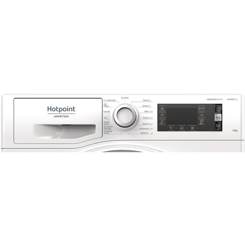 Hotpoint NWBT 1045 WDAD IT N lavatrice Caricamento frontale 10 kg 1400 Giri/min B Bianco