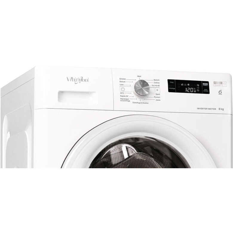 Whirlpool FFS P8 IT lavatrice Caricamento frontale 8 kg 1200 Giri/min C Bianco