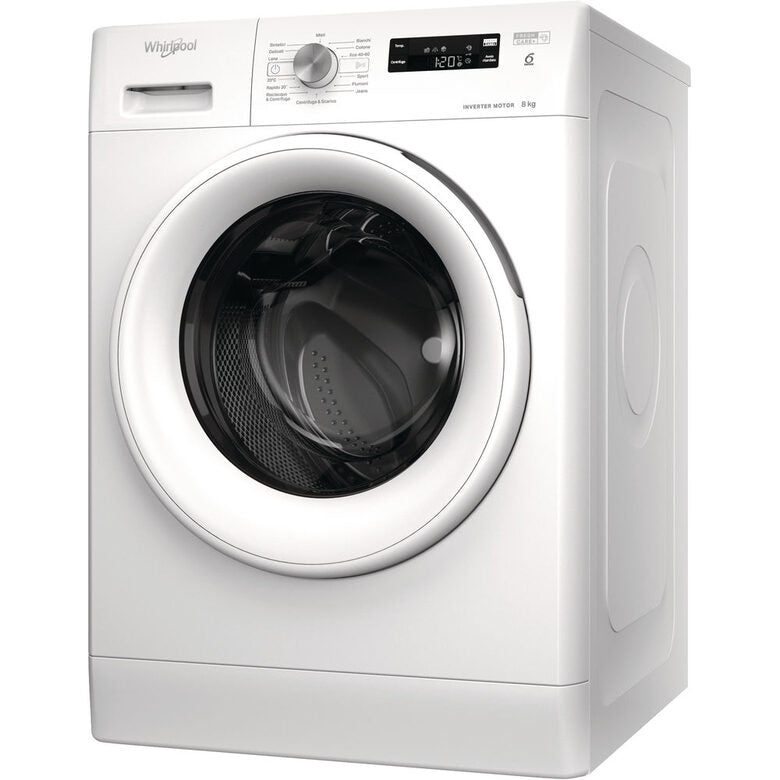 Whirlpool FFS P8 IT lavatrice Caricamento frontale 8 kg 1200 Giri/min C Bianco