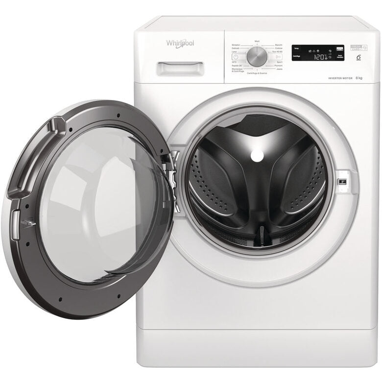Whirlpool FFS P8 IT lavatrice Caricamento frontale 8 kg 1200 Giri/min C Bianco