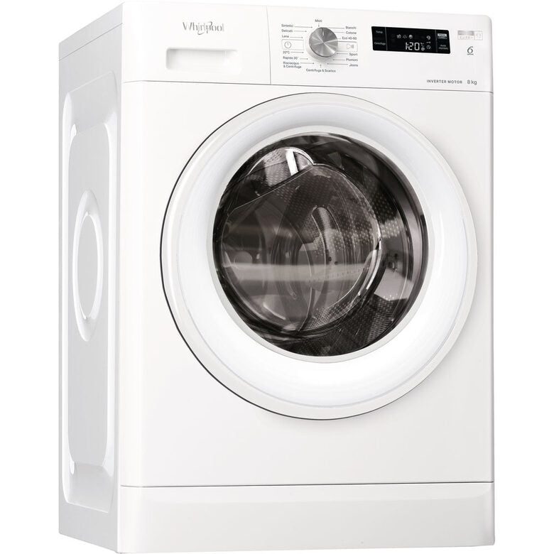 Whirlpool FFS P8 IT lavatrice Caricamento frontale 8 kg 1200 Giri/min C Bianco