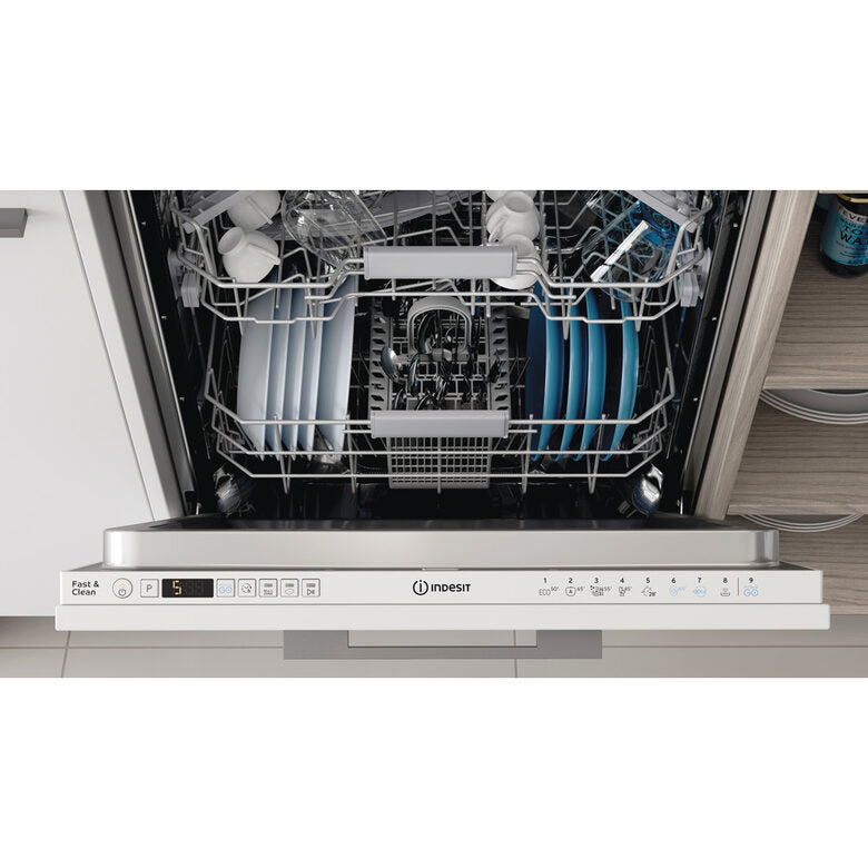 Indesit DIO 3C24 AC E Lavastoviglie a Incasso Scomparsa Totale 14 coperti