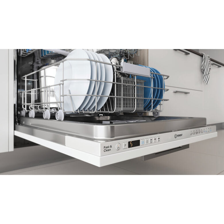 Indesit DIO 3C24 AC E Lavastoviglie a Incasso Scomparsa Totale 14 coperti