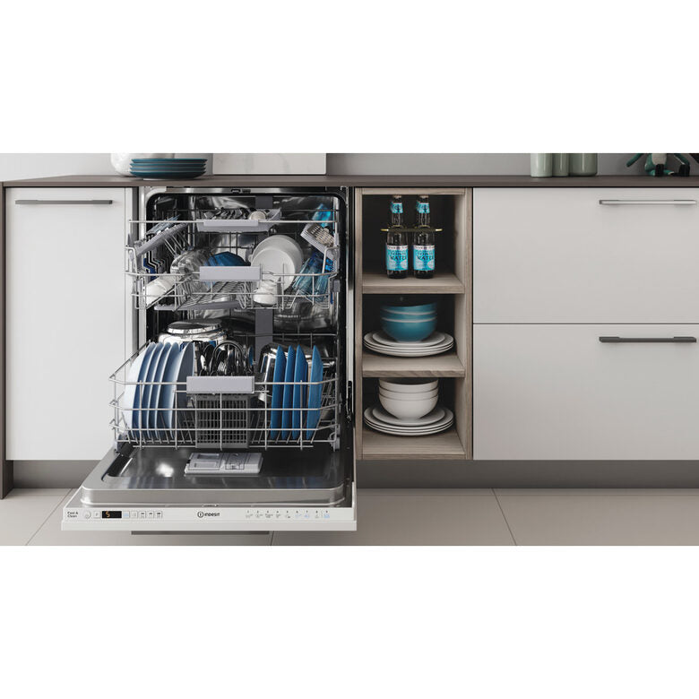 Indesit DIO 3C24 AC E Lavastoviglie a Incasso Scomparsa Totale 14 coperti