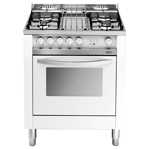 Lofra MB75GV Cucina Maxima Piano cottura Gas Acciaio inossidabile, Bianco A