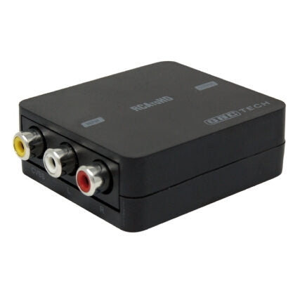 GBC Mini Convertitore AV RCA/HDMI Convertitore video attivo 1080 x 720 Pixel