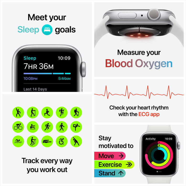 Apple Watch Serie 6 GPS, 40mm in alluminio PRODUCT(RED) con cinturino Sport PRODUCT(RED)