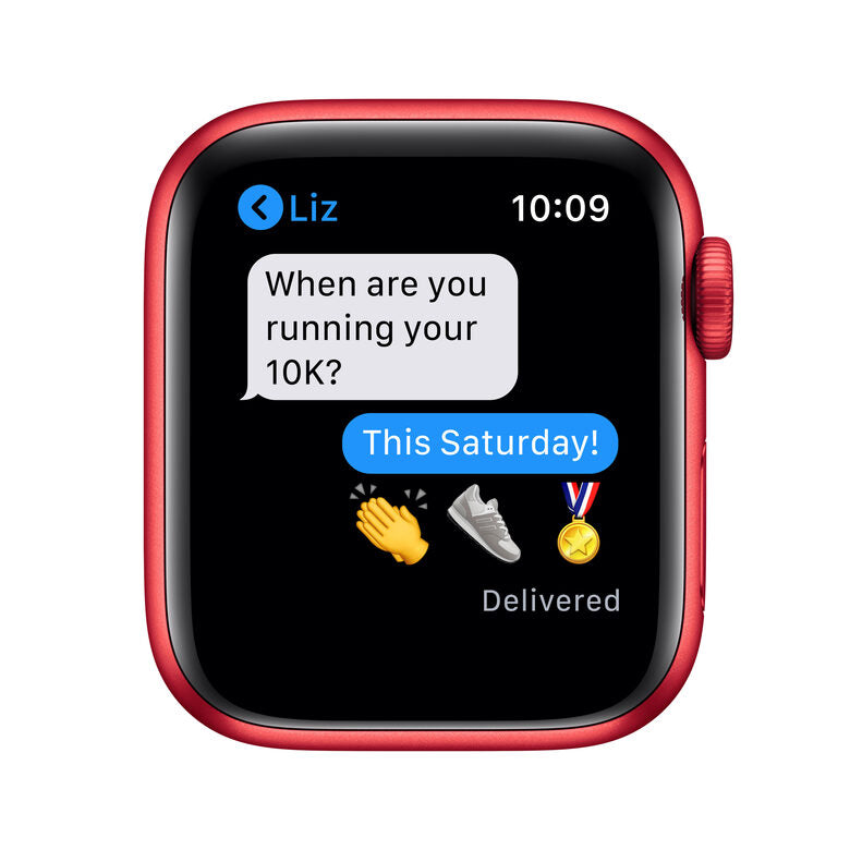 Apple Watch Serie 6 GPS + Cellular, 40mm in alluminio PRODUCT(RED) con cinturino Sport PRODUCT(RED)