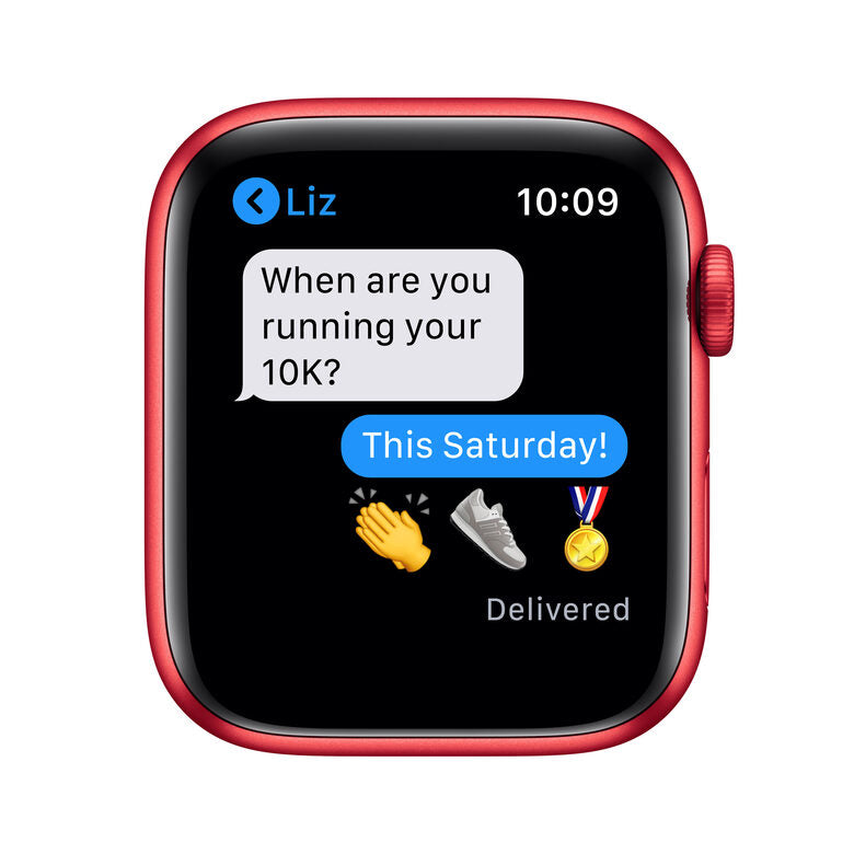 Apple Watch Serie 6 GPS + Cellular, 44mm in alluminio PRODUCT(RED) con cinturino Sport PRODUCT(RED)