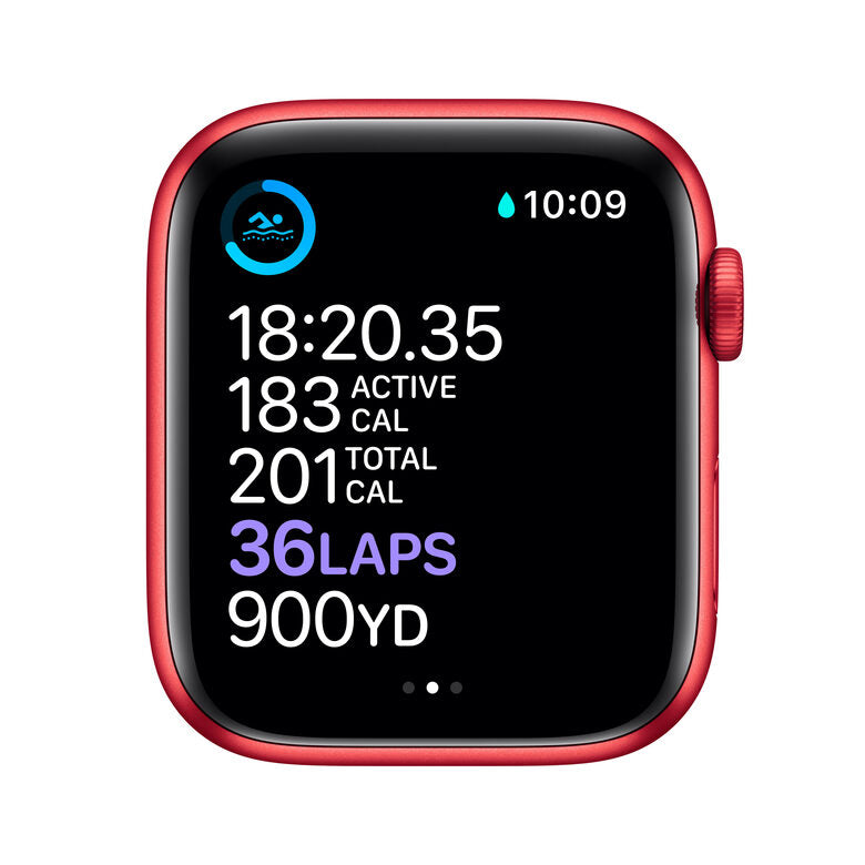 Apple Watch Serie 6 GPS + Cellular, 44mm in alluminio PRODUCT(RED) con cinturino Sport PRODUCT(RED)