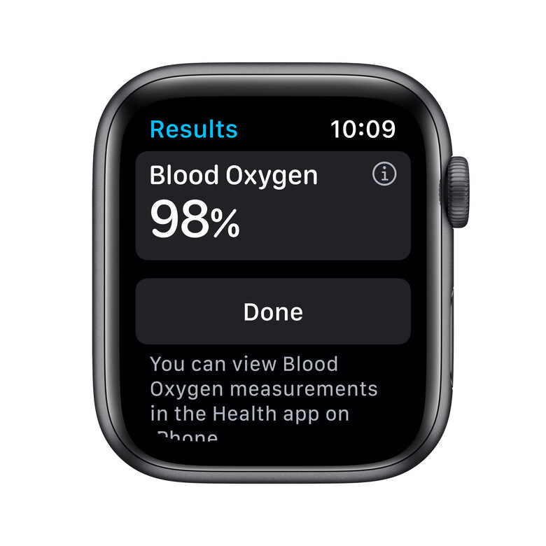 Apple Watch Serie 6 GPS + Cellular, 44mm in alluminio grigio siderale con cinturino Sport Nero