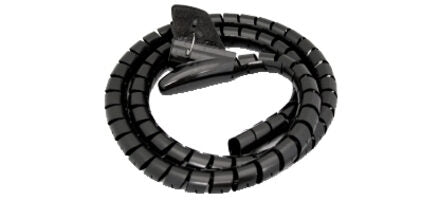 Jolly Line CC-03 BLACK Pavimento Tubo flessibile per cavo Nero 1 pz