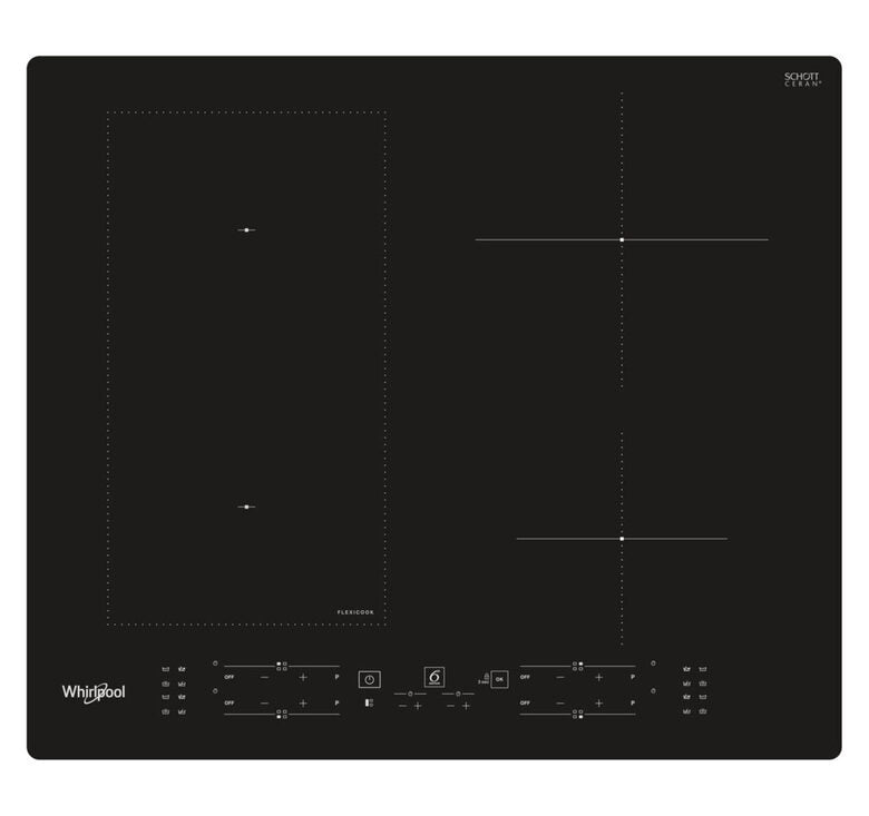 Whirlpool WL B8160 NE Nero Da incasso 59 cm Piano cottura a induzione 4 Fornello(i)