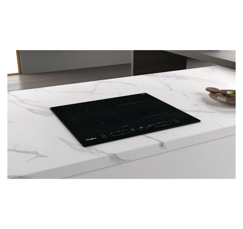 Whirlpool WL B8160 NE Nero Da incasso 59 cm Piano cottura a induzione 4 Fornello(i)