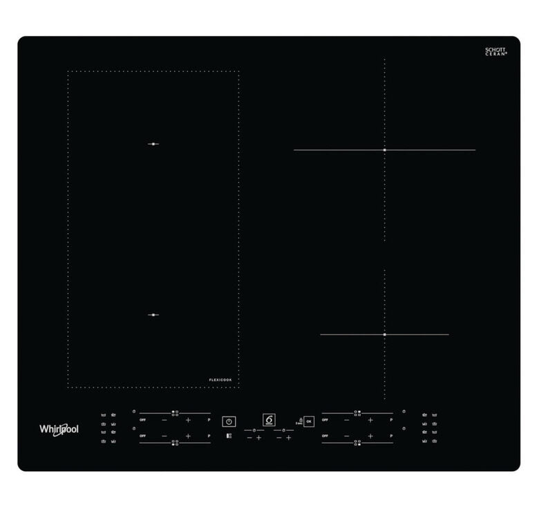 Whirlpool WL B8160 NE Nero Da incasso 59 cm Piano cottura a induzione 4 Fornello(i)