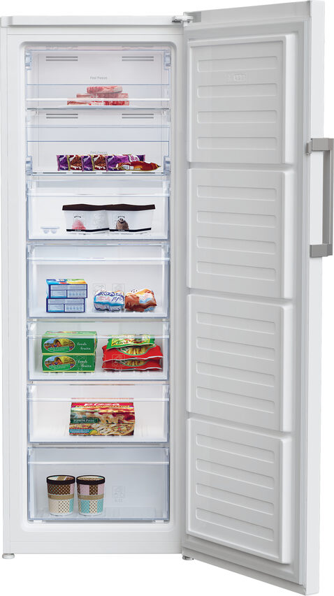 Beko RFNE290E33WN Congelatore Verticale a Libera Installazione 250 L F Bianco