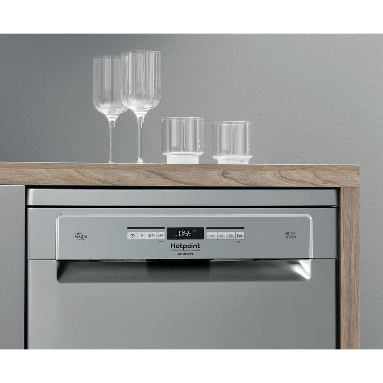 Hotpoint HFO 3O32 CW X Lavastoviglie Libera installazione 14 coperti D
