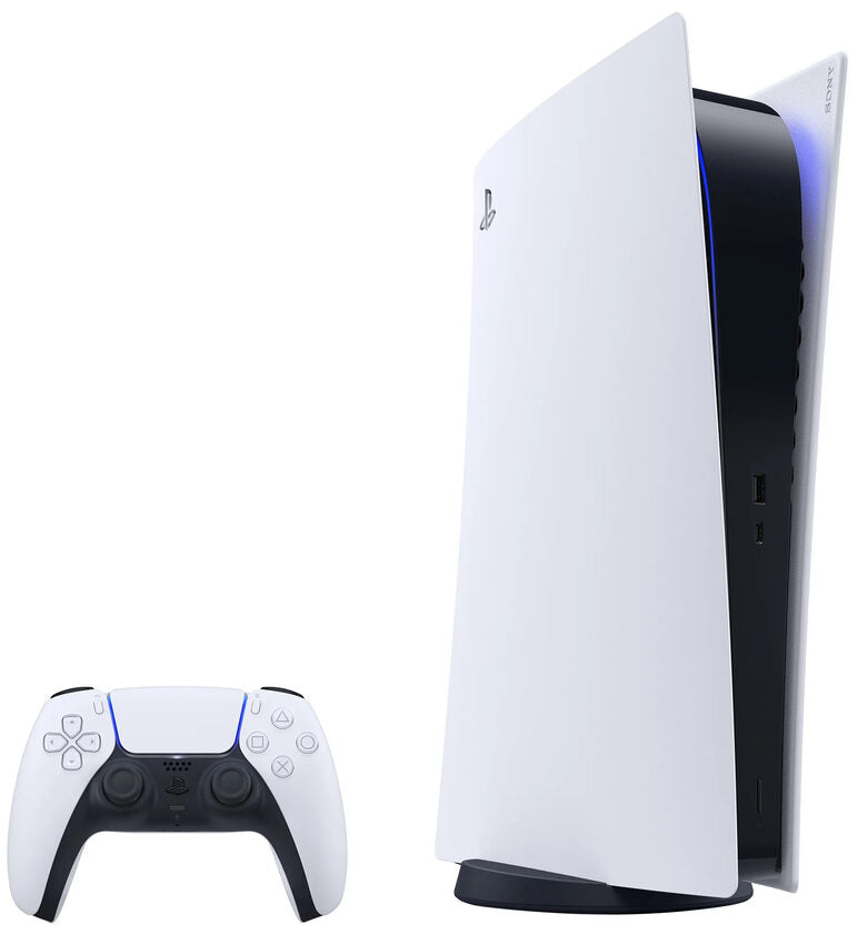 Sony PlayStation 5 Digital Edition 825 GB Wi-Fi Nero, Bianco