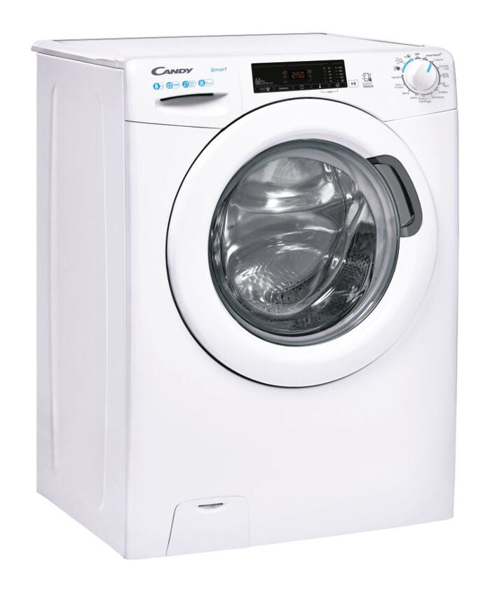 Candy Smart CSS128TE-11 lavatrice Caricamento frontale 8 kg 1200 Giri/min D Bianco