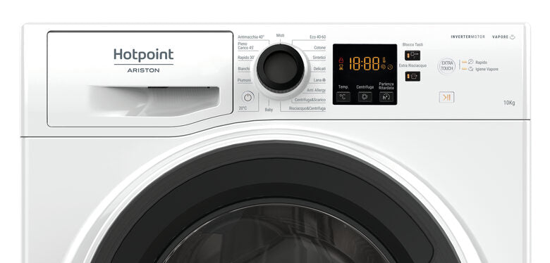 Hotpoint NF1043WK IT N lavatrice Caricamento frontale 10 kg 1400 Giri/min D Bianco