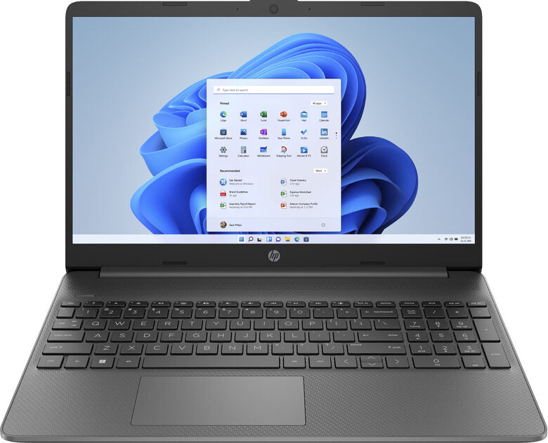 HP 15s-fq5057nl Intel® Core™ i5 i5-1235U Computer portatile 39,6 cm (15.6") Full HD 8 GB DDR4-SDRAM 512 GB SSD Wi-Fi 5 (802.11ac) Windows 11 Home Grigio