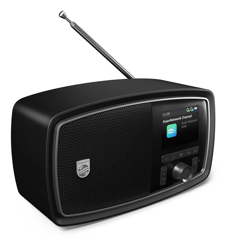 Philips TAV2000DB Portatile Analogico e digitale Nero
