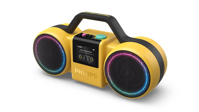 Philips The Roller Altoparlante portatile stereo Giallo 60 W