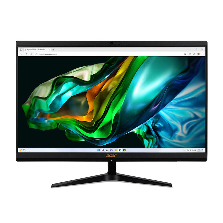 Acer Aspire C24-1800 Intel® Core™ i5 i5-12450H 60,5 cm (23.8") 1920 x 1080 Pixel 8 GB DDR4-SDRAM 512 GB SSD PC All-in-one Windows 11 Home Wi-Fi 6E (802.11ax) Nero