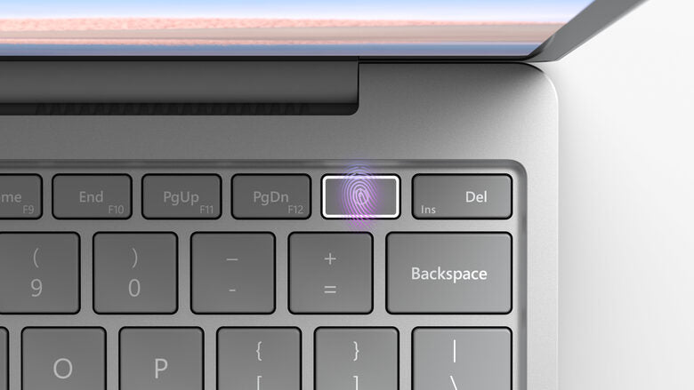 Microsoft Surface Laptop Go Intel® Core™ i5 i5-1035G1 Computer portatile 31,6 cm (12.4") Touch screen 4 GB LPDDR4x-SDRAM 64 GB eMMC Wi-Fi 6 (802.11ax) Windows 10 Home in S mode Platino