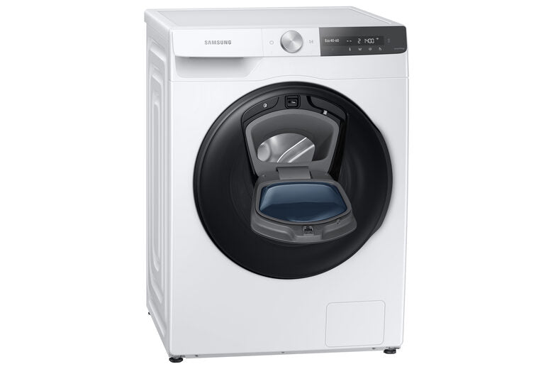 Samsung WW90T754DBT Lavatrice 9kg UltraWash Ai Control Libera installazione Caricamento frontale 1400 Giri/min Nero, Bianco A