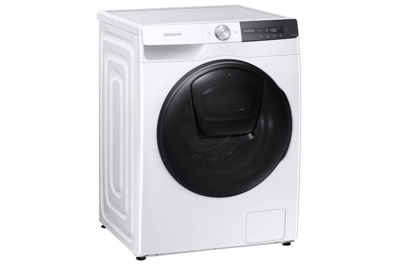 Samsung WW90T754DBT Lavatrice 9kg UltraWash Ai Control Libera installazione Caricamento frontale 1400 Giri/min Nero, Bianco A