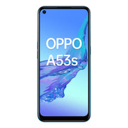 OPPO A53s Smartphone, 186g, Display 6.5" HD+ LCD, 3 Fotocamere 13MP, RAM 4GB + ROM 128GB Espandibile, Batteria 5000mAh, Ricarica Rapida, Dual Sim, [Versione Italiana], Fancy Blue