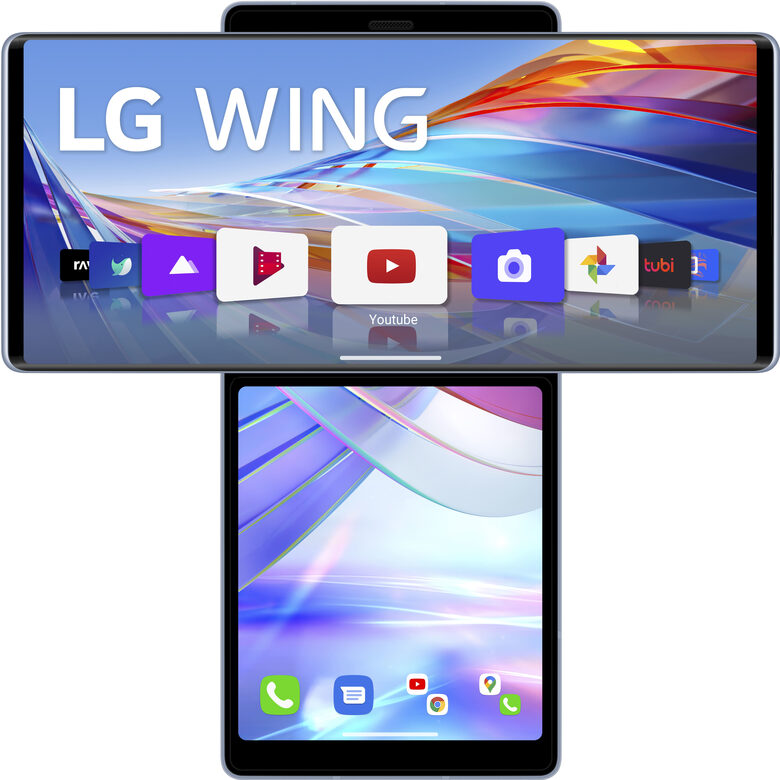 LG Wing 17,3 cm (6.8") Doppia SIM Android 10.0 5G USB tipo-C 8 GB 128 GB 4000 mAh Blu