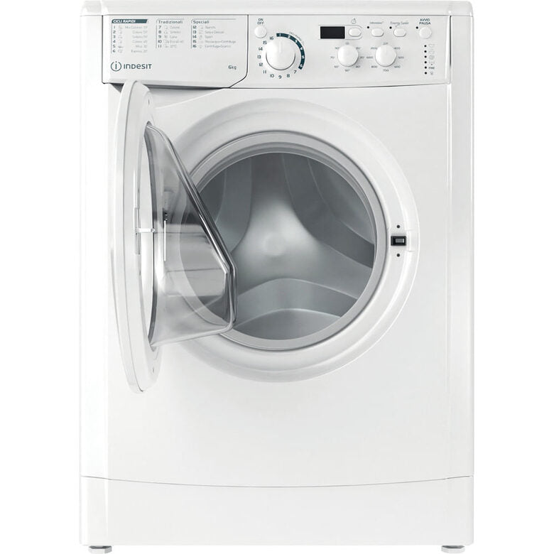 Indesit EWSD 61251 W IT N lavatrice Caricamento frontale 6 kg 1200 Giri/min F Bianco