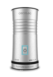 Cecotec 01519 montalatte Schiumatore per latte automatico Mirtillo, Argento