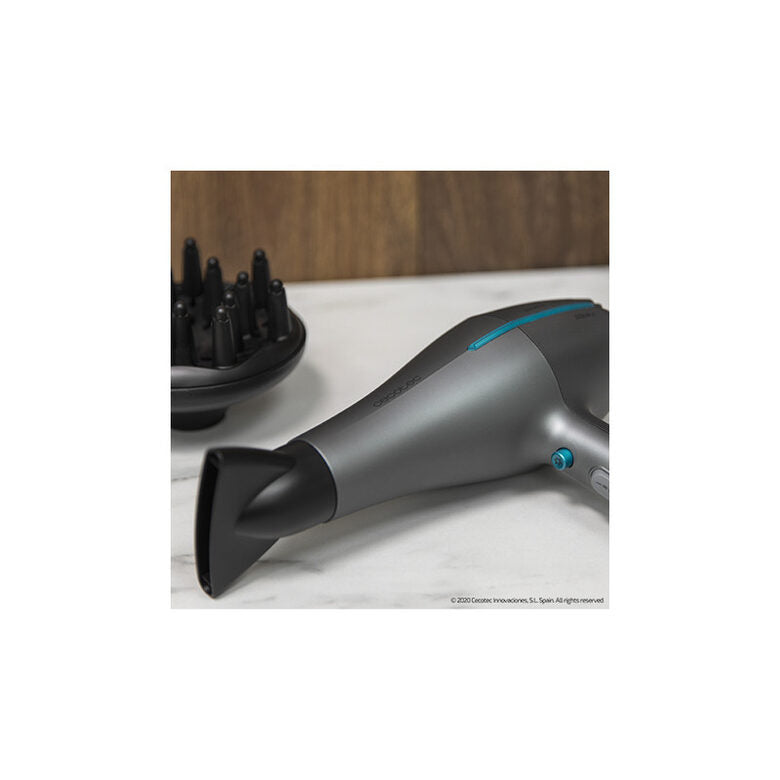 Cecotec Bamba IoniCare 5300 Maxi Aura asciuga capelli 2200 W Grigio