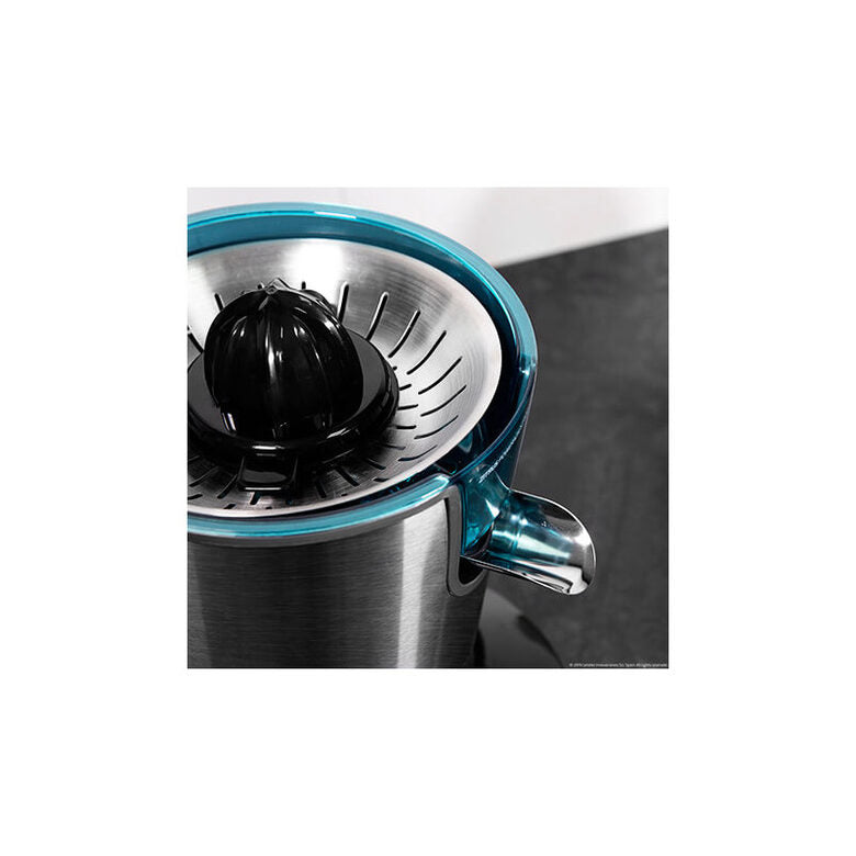Cecotec Zitrus PowerAdjust 600 Black spremiagrumi elettrico 600 W Nero, Acciaio inossidabile