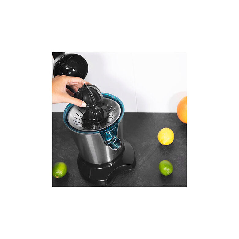 Cecotec Zitrus PowerAdjust 600 Black spremiagrumi elettrico 600 W Nero, Acciaio inossidabile
