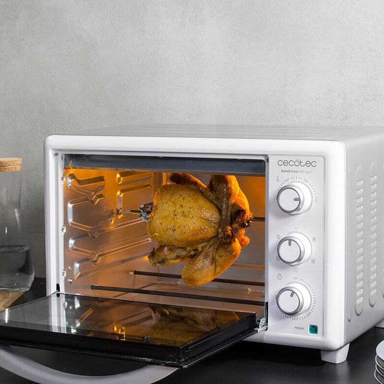 Cecotec Bake&Toast 690 Gyro 30 L 1500 W Bianco Grill