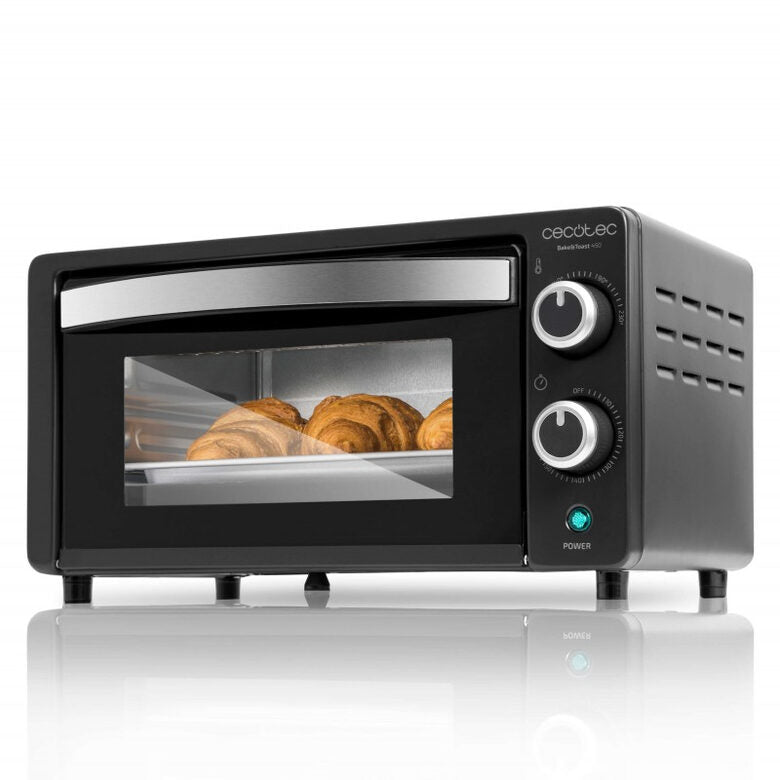 Cecotec Bake&Toast 450 10 L 1000 W Nero, Acciaio inossidabile Grill