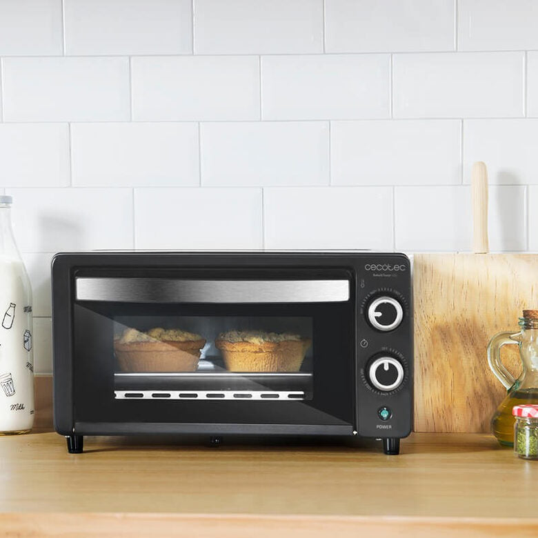 Cecotec Bake&Toast 450 10 L 1000 W Nero, Acciaio inossidabile Grill