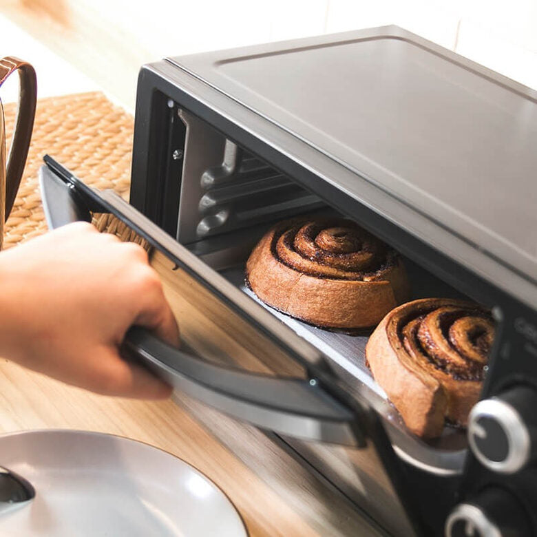 Cecotec Bake&Toast 450 10 L 1000 W Nero, Acciaio inossidabile Grill