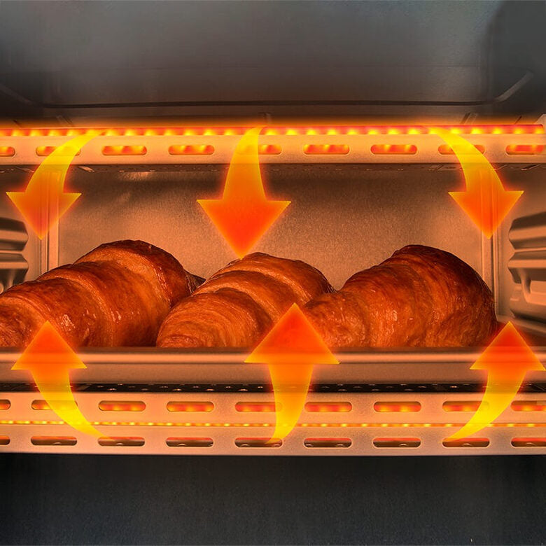 Cecotec Bake&Toast 450 10 L 1000 W Nero, Acciaio inossidabile Grill