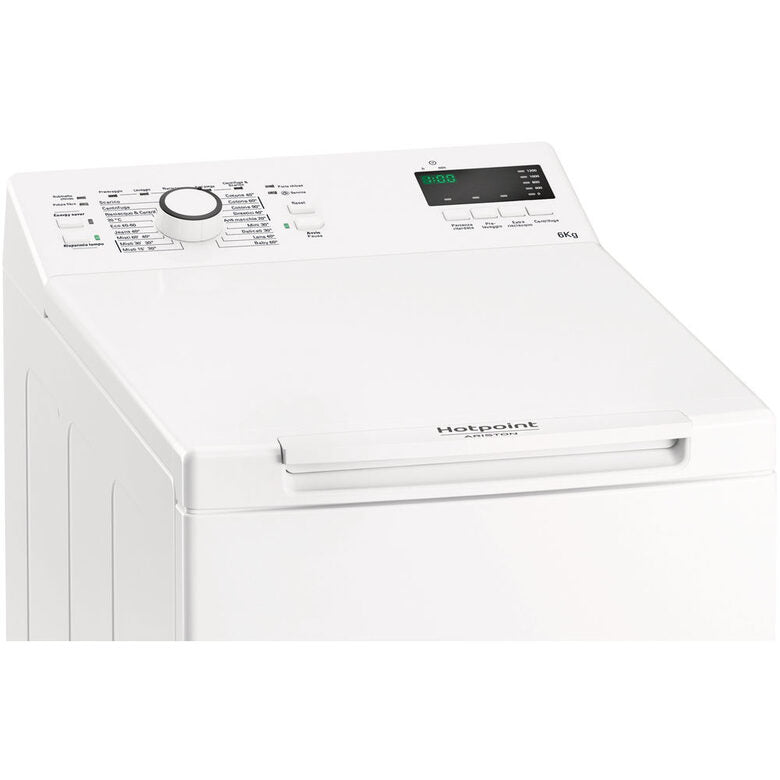 Hotpoint WMTF 623U IT/N lavatrice Caricamento dall'alto 6 kg 1200 Giri/min D Bianco