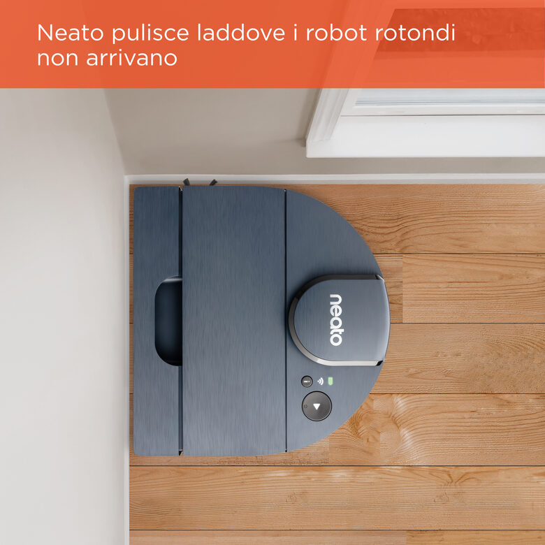 Neato Robotics D8 Aspirapolvere Robot capacità del contenitore raccogli polvere 0,7 L Indaco