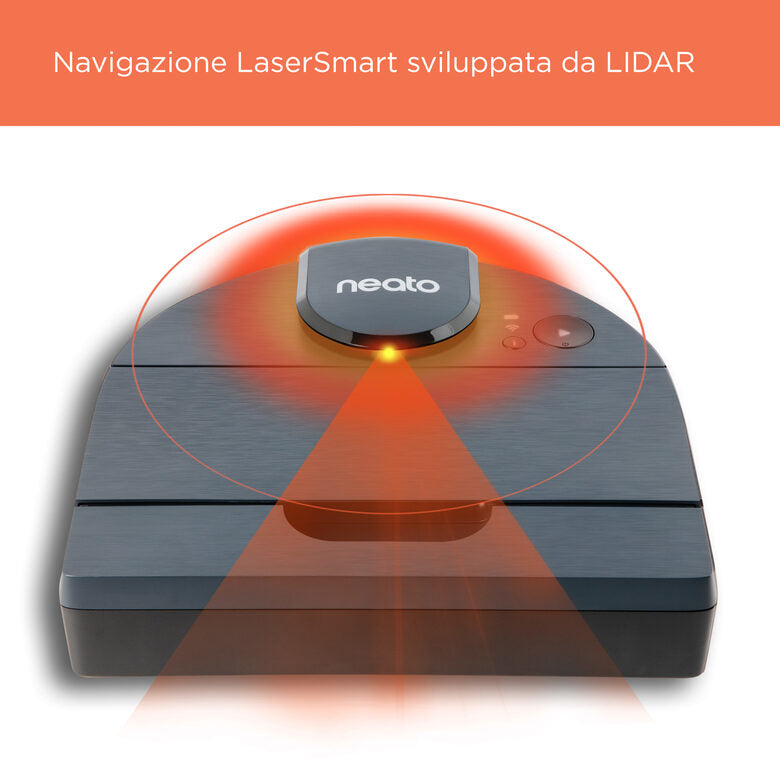 Neato Robotics D8 Aspirapolvere Robot capacità del contenitore raccogli polvere 0,7 L Indaco