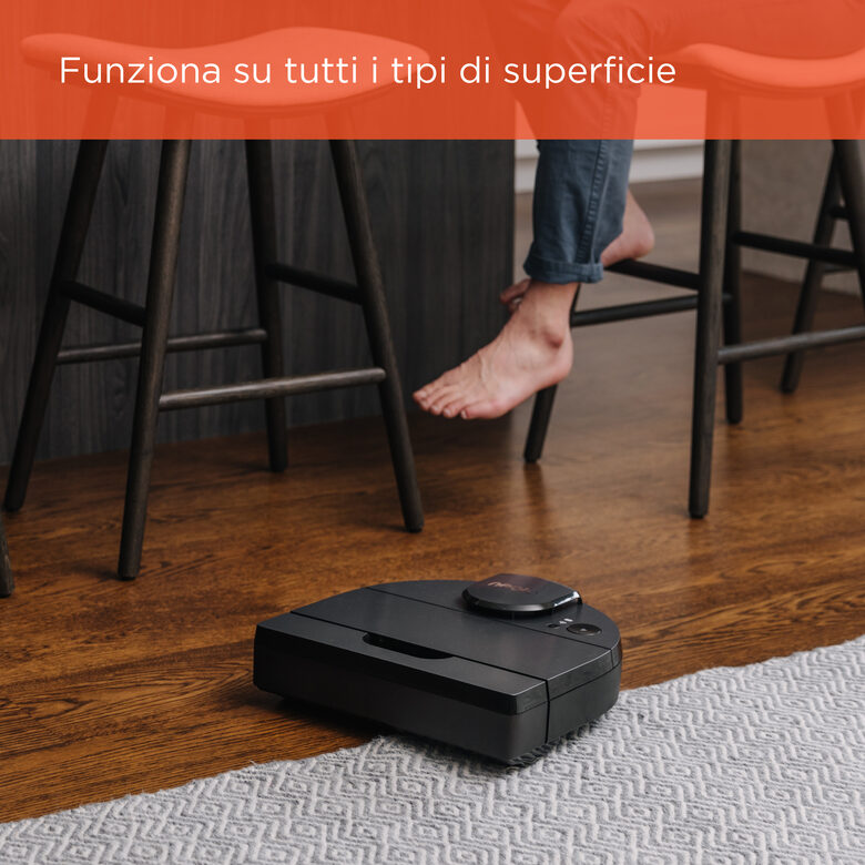 Neato Robotics D10 Aspirapolvere Robot capacità del contenitore raccogli polvere 0,7 L Argento