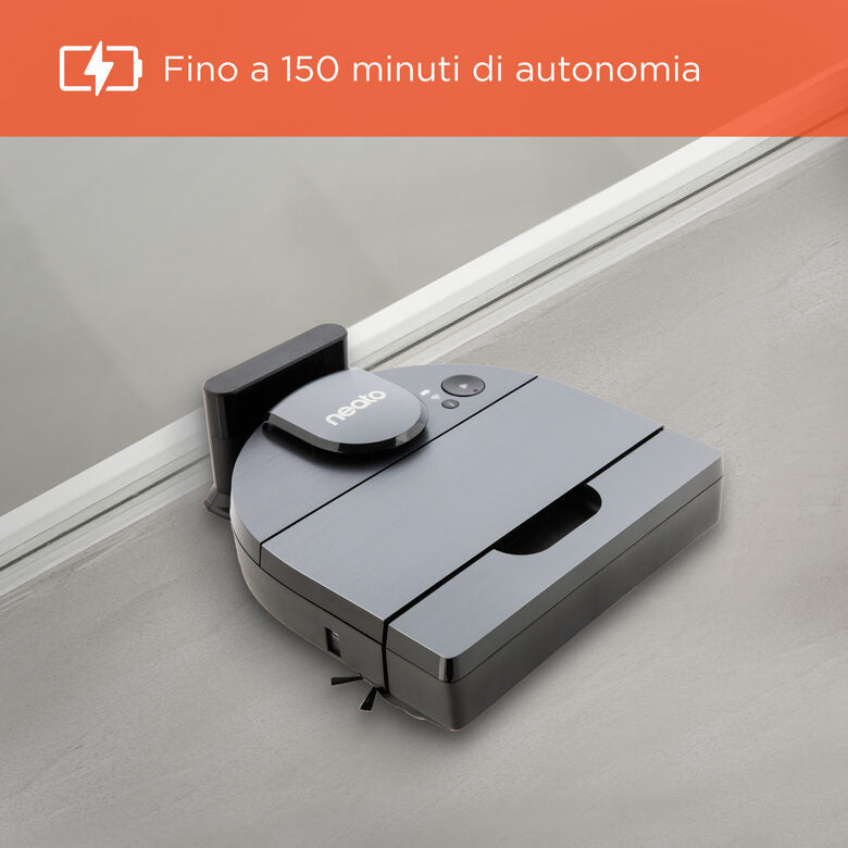 Neato Robotics D10 Aspirapolvere Robot capacità del contenitore raccogli polvere 0,7 L Argento