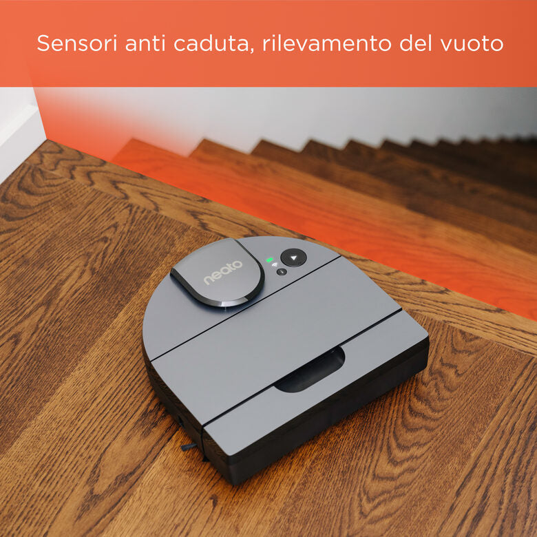 Neato Robotics D10 Aspirapolvere Robot capacità del contenitore raccogli polvere 0,7 L Argento