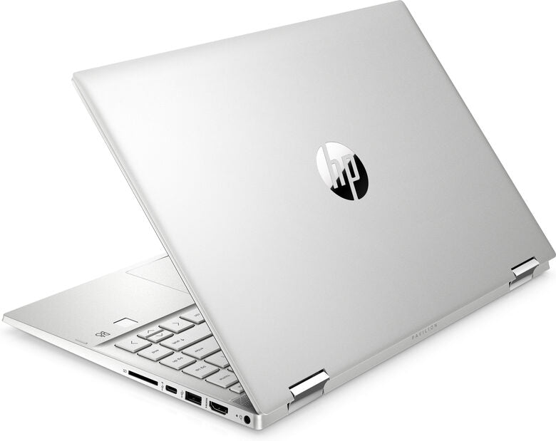 HP Pavilion x360 14-dw1012nl Ibrido (2 in 1) 35,6 cm (14") Touch screen Full HD Intel® Pentium® Gold 8 GB DDR4-SDRAM 256 GB SSD Wi-Fi 5 (802.11ac) Windows 10 Home Argento